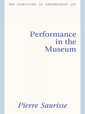 cover image of Performance in the Museum